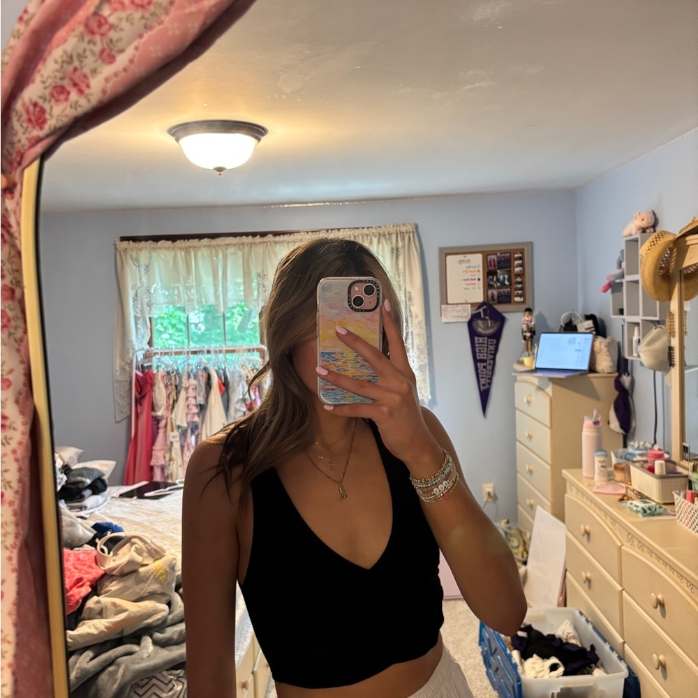 Zara Black Tank Top